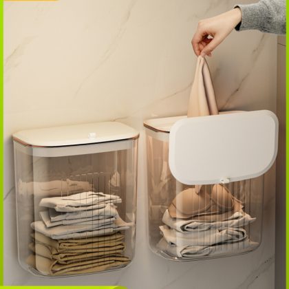 Waterproof Laundry Basket Toilet Bathroom